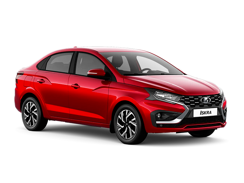 Купить Lada Iskra Седан в Тольятти - Бордовый "Фламенко" (181) - Металлик